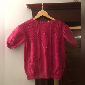 Vintage Brooks Brothers cotton Elegant Pink Sweater